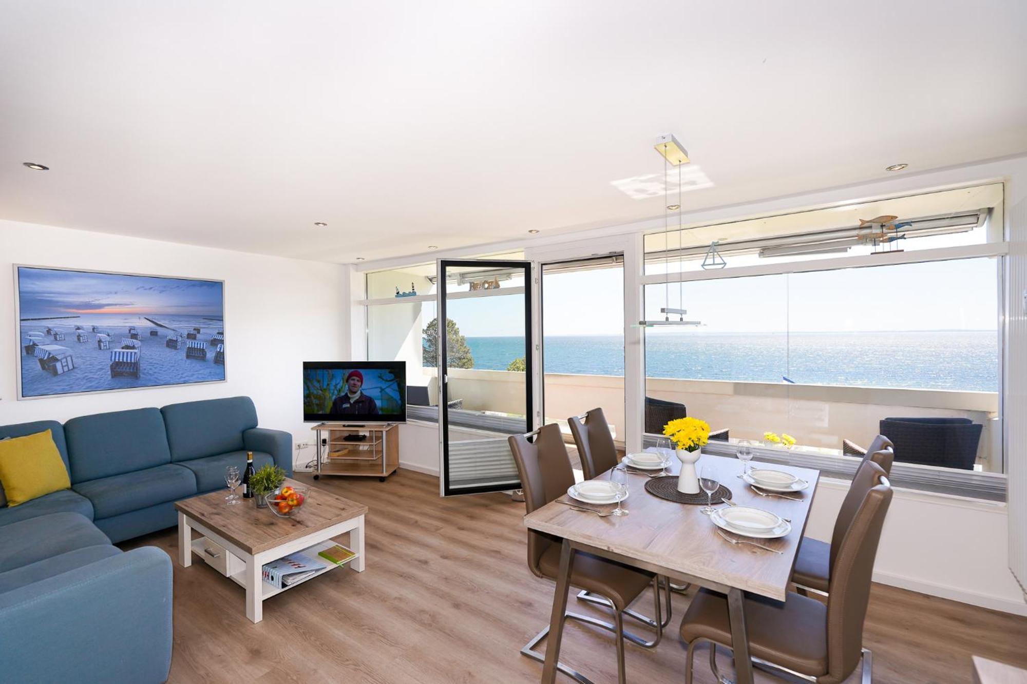 109 Traumblick, 1Reihe, Strandlage Sierksdorf Extérieur photo