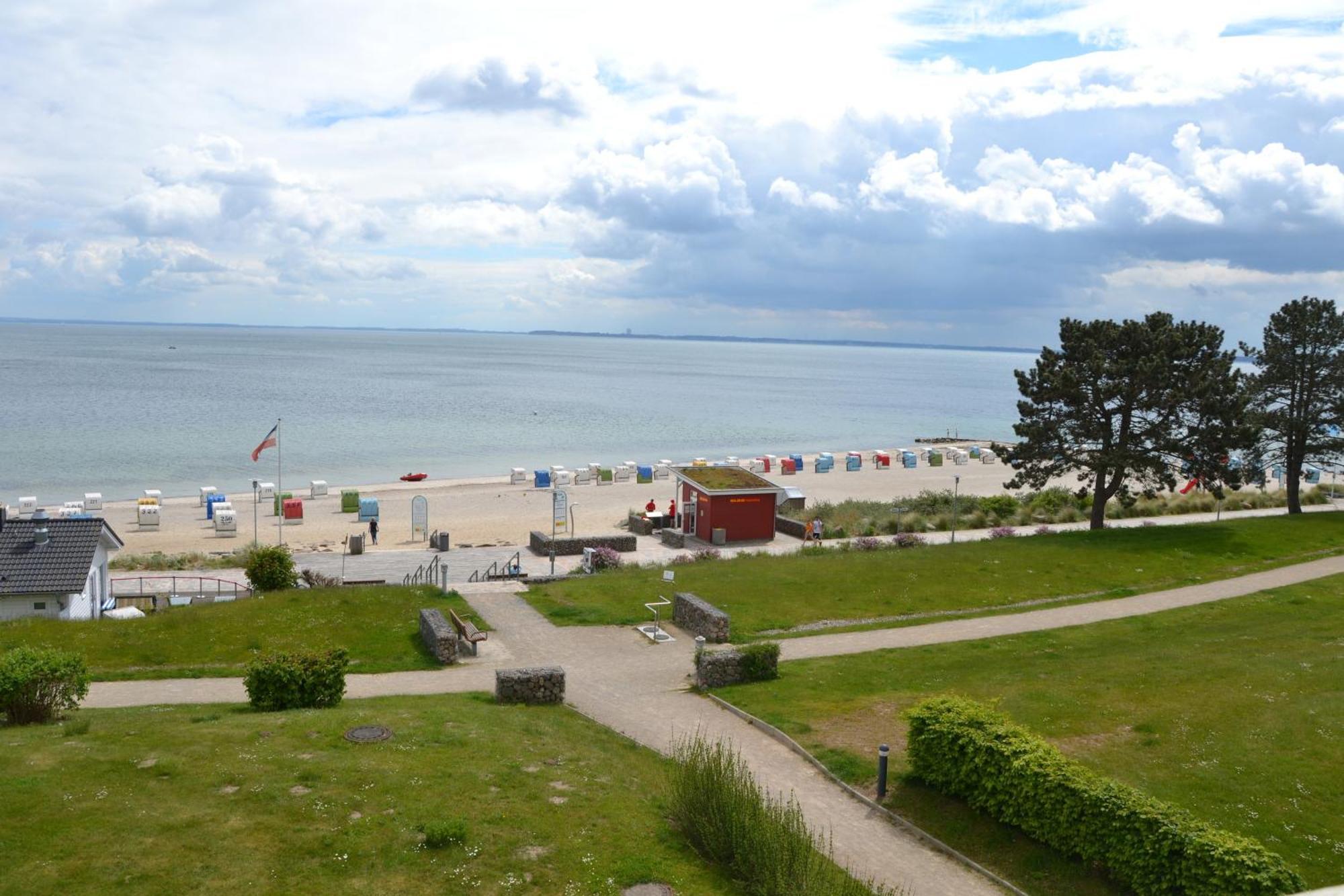 109 Traumblick, 1Reihe, Strandlage Sierksdorf Extérieur photo